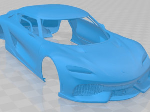 koenigsegg gemera 2021 printable body car 3D 프린트 모델