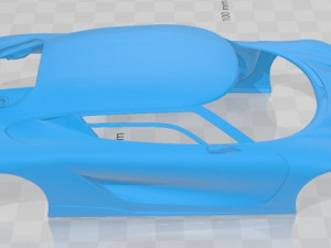 koenigsegg gemera 2021 printable body car 3D 프린트 모델