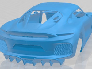 koenigsegg gemera 2021 printable body car 3D 프린트 모델