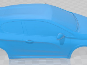 peugeot 208 gti 2013 printable body car 3D 프린트 모델