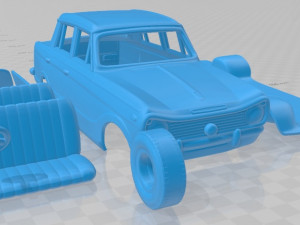 standard gazel 1971 printable car 3D Принт Модель