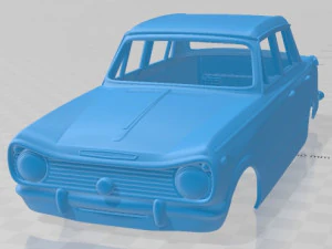standard gazel 1971 printable body car 3D Print Model