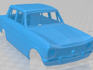 standard gazel 1971 printable body car 3D Принт Модель