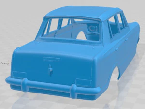standard gazel 1971 printable body car 3D Print Model