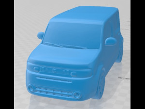 Nissan cube 2010 printable car 3Dプリントモデル