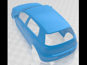 Volkswagen Golf MK6 2008 Printable Body Car 3D Print Model