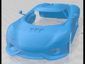 Koenigsegg Regera 2017 Printable Body Car 3D Print Model