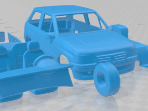 Opel Corsa 1985 Printable Car 3D Print Model