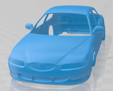 Mazda Xedos 6 1992 Printable Body Car 3D Print Model .c4d .max .obj .3ds .fbx .stl .blend 