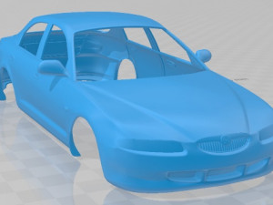 Mazda Xedos 6 1992 Printable Body Car Modello di stampa 3D