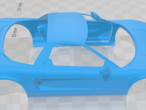 Honda NSX Type R 1992 Printable Body Car 3D 프린트 모델