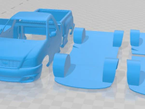 F 150 Lightning 1999 Printable Car 3D Print Model