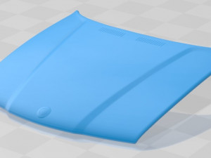 3 Series Coupe 1993 Printable Car in separate parts 3D-printmodel