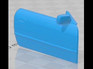 3 Series Coupe 1993 Printable Car in separate parts 3D-printmodel