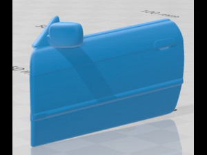 3 Series Coupe 1993 Printable Car in separate parts 3D-printmodel
