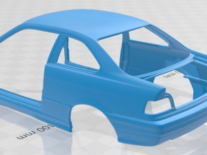 3 Series Coupe 1993 Printable Car in separate parts 3D-printmodel