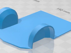 3 Series Coupe 1993 Printable Car in separate parts 3D Print Model
