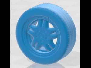 3 Series Coupe 1993 Printable Car in separate parts 3D-printmodel