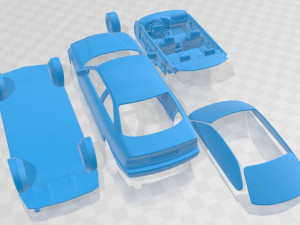3 Series Coupe 1993 Printable Car 3D printmodel