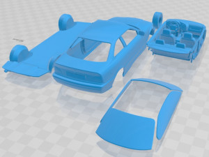 3 Series Coupe 1993 Printable Car 3D printmodel