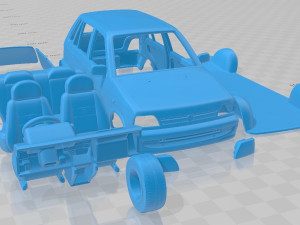 Suzuki Maruti 800 1986 Printable Car Modelo de impresión 3D
