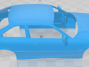 3 Series Coupe 1993 Printable Body Car 3D Print Model