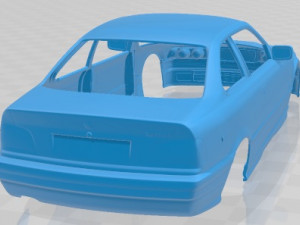 3 Series Coupe 1993 Printable Body Car Modelo de impresión 3D