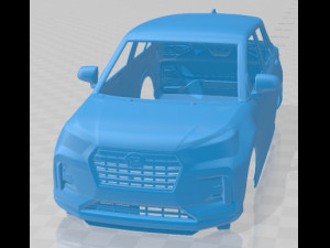 Daihatsu Rocky 2019 Printable Body Car 3D Print Model