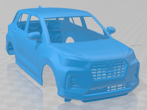 Daihatsu Rocky 2019 Printable Body Car Modelo de impresión 3D