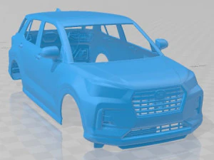 Daihatsu Rocky 2019 Printable Body Car 3D Print Model