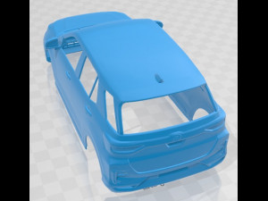Daihatsu Rocky 2019 Printable Body Car Modelo de impresión 3D