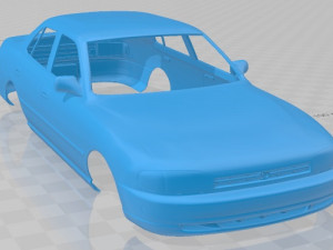 Toyota Camry 1992 Printable Body Car Modelo de impresión 3D