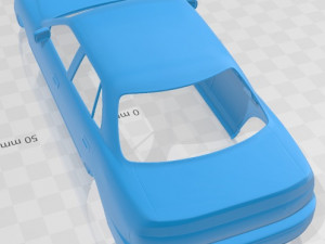 Toyota Camry 1992 Printable Body Car Modelo de impresión 3D
