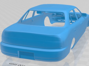 Toyota Camry 1992 Printable Body Car Modelo de impresión 3D