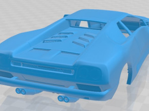 Diablo VT 1993 Printable Body Car 3D-Druckmodell