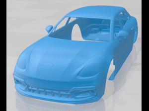 Porsche Panamera GTS Sport Turismo 2019 Printable Body Car 3D Print Model