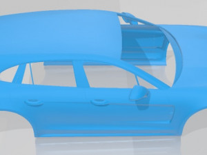 Porsche Panamera GTS Sport Turismo 2019 Printable Body Car Modelo de impresión 3D