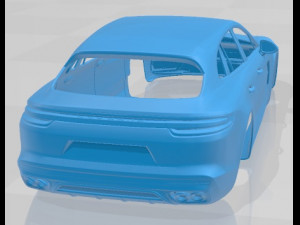 Porsche Panamera GTS Sport Turismo 2019 Printable Body Car Modelo de impresión 3D