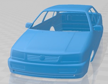 Volkswagen Passat B4 Sedan 1993 Printable Body Car Model Cetak 3D .c4d .max .obj .3ds .fbx .stl .blend 