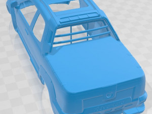 Fiat Strada Adventure 2013 Cetak Body Mobil Model Cetak 3D