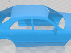 Toyota Crown 1993 Printable Body Car 3D Print Model