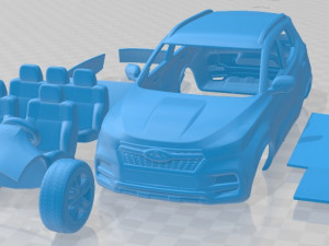 Chery Tiggo 4 RU Spec 2019 Printable Car 3D Print Model