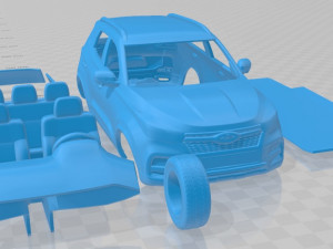 Chery Tiggo 4 RU Spec 2019 Printable Car 3D Print Model
