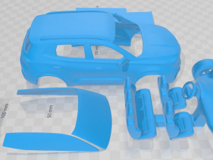 Chery Tiggo 4 RU Spec 2019 Printable Car 3D Print Model