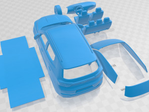 Chery Tiggo 4 RU Spec 2019 Printable Car 3D Print Model