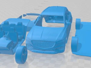 Автомобиль для печати Genesis GV70 Sport 2020 3D Принт Модель