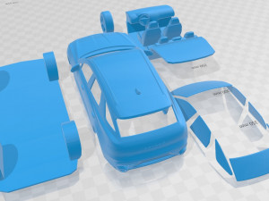 Genesis GV70 Sport 2020 Printable Car Modelo de Impressão 3D