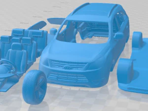 Hyundai ix55 Veracruz 2011 Printable Car 3D Print Model