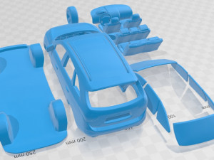 Hyundai ix55 Veracruz 2011 Printable Car Modèles 3D en vedette