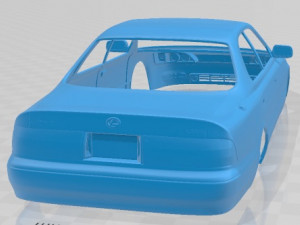 Lexus ES 1992 Printable Body Car 3D 프린트 모델